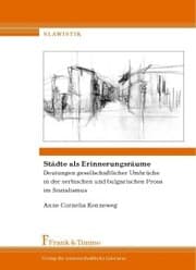 Cover von Städte als Erinnerungsräume
