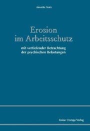 Cover von Erosion im Arbeitsschutz