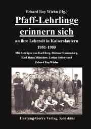 Cover von Pfaff-Lehrlinge erinnern sich