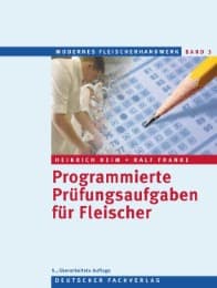 Cover von Programmierte Prüfungsaufgaben für Fleischer