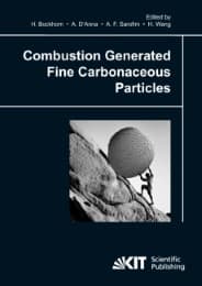 Cover von Combustion generated fine carbonaceous particles