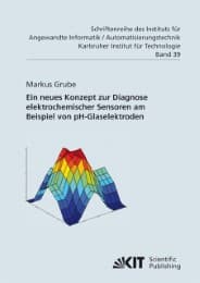 Cover von Ein neues Konzept zur Diagnose elektrochemischer Sensoren am Beispiel von pH-Glaselektroden