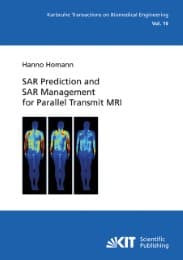 Cover von SAR Prediction and SAR Management for Parallel Transmit MRI
