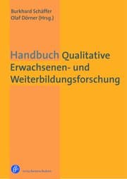 Cover von Handbuch Qualitative Erwachsenen- und Weiterbildungsforschung