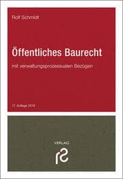 Cover von Öffentliches Baurecht