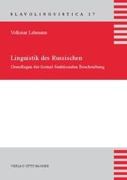 Cover von Linguistik des Russischen. Grundlagen der formal-funktionalen Beschreibung