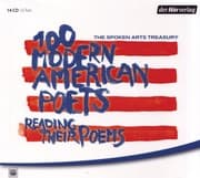 Cover von 100 Modern American Poets Reading der Poems