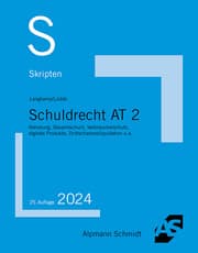 Cover von Skript Schuldrecht AT 2