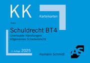 Cover von Karteikarten Schuldrecht BT 4