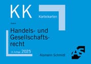 Cover von Karteikarten Handels- und Gesellschaftsrecht