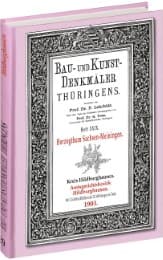 Cover von Bau- und Kunstdenkmäler Thüringens XXIX