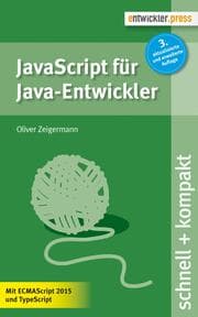 Cover von JavaScript für Java-Entwickler