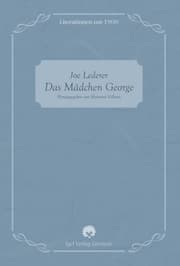 Cover von Joe Lederer: Das Mädchen George