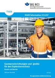 Cover von T 023 - Gaswarneinrichtungen für den Explosionsschutz