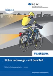 Cover von SKG 043-1 Sicher unterwegs - mit dem Rad