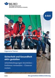 Cover von A 015 - Sicherheit und Gesundheit aktiv gestalten