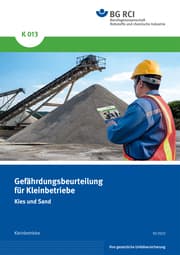 Cover von K 013 Gefährdungsbeurteilung für Kleinbetriebe