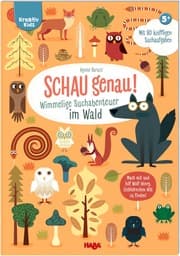 Cover von Schau genau! Wimmelige Suchabenteuer im Wald