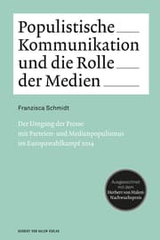 Cover von Populistische Kommunikation und die Rolle der Medien
