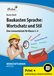 Cover von Baukasten Sprache: Wortschatz und Stil