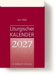 Cover von Liturgiescher Kalender 2027 Großdruckausgabe