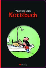 Cover von Notizbuch Vater und Sohn