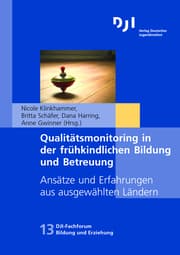 Cover von Qualitätsmonitoring in der frühkindlichen Bildung und Betreuung