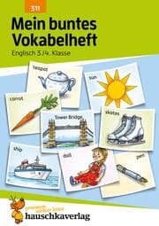 Cover von Mein buntes Vokabelheft. Englisch 3./4. Klasse, A5-Heft