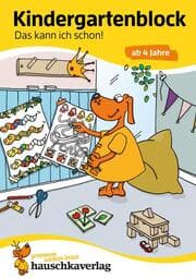 Cover von Kindergartenblock ab 4 Jahre - Das kann ich schon!