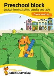 Cover von Preschool block - Logical thinking, solving puzzles and tasks 5 years and up