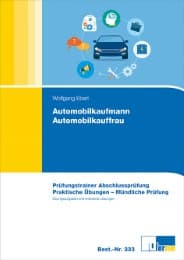 Cover von Automobilkaufmann/Automobilkauffrau