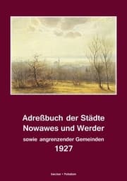 Cover von Adreßbuch Nowawes und Werder ... 1927