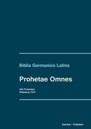 Cover von Prophetae Omnes. Alle Propheten