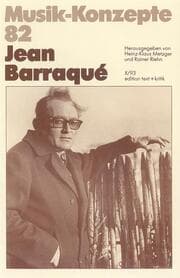 Cover von Jean Barraqué