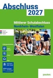 Cover von Abschluss 2027 - MSA Realschule NRW - Aufgabenband