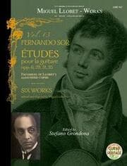 Cover von Fernando Sor: Études pour la guitare