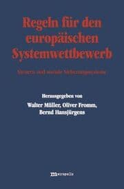 Cover von Regeln für den europäischen Systemwettbewerb