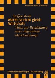 Cover von Markt ist nicht gleich Wirtschaft
