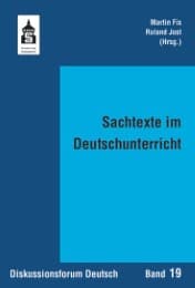 Cover von Sachtexte im Deutschunterricht