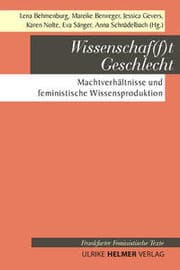 Cover von Wissenschaf(f)t Geschlecht