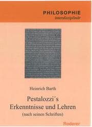 Cover von Pestalozzi's Erkenntnisse und Lehren (nach seinen Schriften)