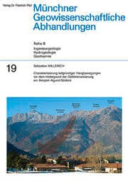 Cover von Charakterisierung tiefgründiger Hangbewegungen vor dem Hintergrund der Gefahrenzonierung am Beispiel Algund/Südtirol