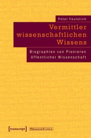 Cover von Vermittler wissenschaftlichen Wissens