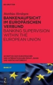 Cover von Bankenaufsicht im Europäischen Verbund