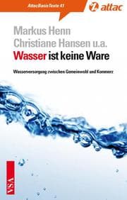 Cover von Wasser ist keine Ware