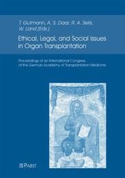 Cover von Ethical, Legal, and Social Issues in Organ Transplantation