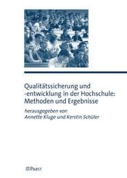 Cover von Qualitätssicherung und -entwicklung in der Hochschule: Methoden und Ergebnisse