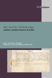Cover von Juristen werdent herren uf erden