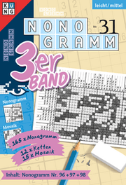 Cover von Nonogramm 3er-Band Nr. 31