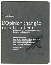 Cover von L'opinion changée quant aux fleurs